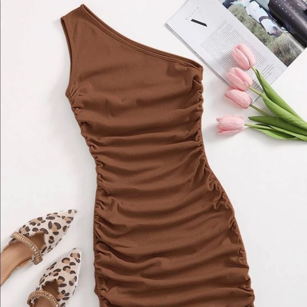 NEW SHEIN one shoulder bodycon dress